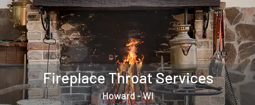  Fireplace Throat Services Howard - WI