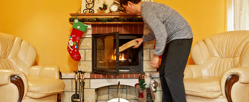 Gas to Wood-Burning Fireplace Conversion Services in Howard, Wisconsin