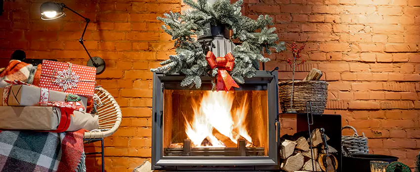 Travis Industries Linear Gas Fireplace Installation in Howard, Wisconsin